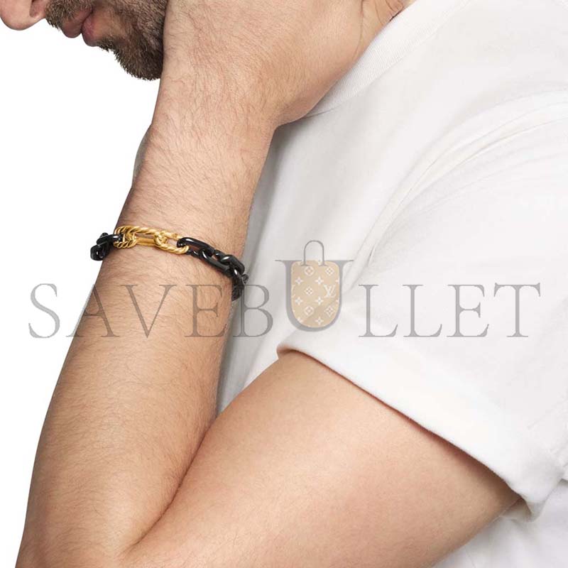dau1d Yvrm*n chain links bracelet bc0470mn8